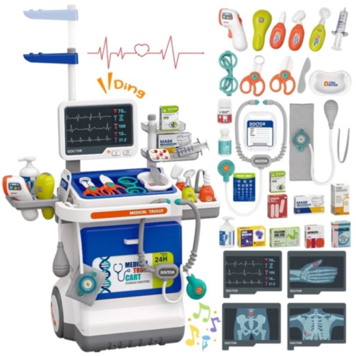 Cărucior Medical Interactiv 32 Piese pentru Copii