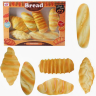 Set jucării pâine și produse de panificație din cauciuc