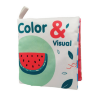 Set de 6 Cărți senzoriale Color & Black pentru bebeluși