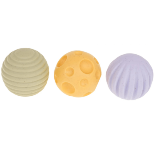 Set educativ bebeluși cu cuburi, bile și animale moi