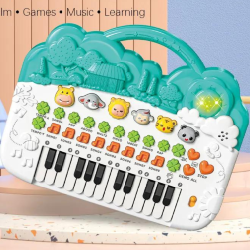 Pianul Muzical cu Animale - Învățare prin Muzică și Lumini