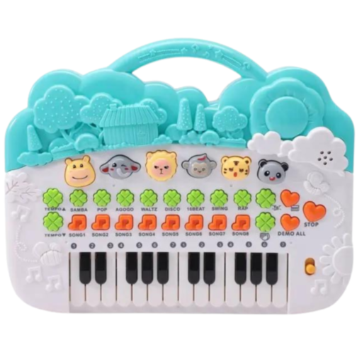 Pianul Muzical cu Animale - Învățare prin Muzică și Lumini