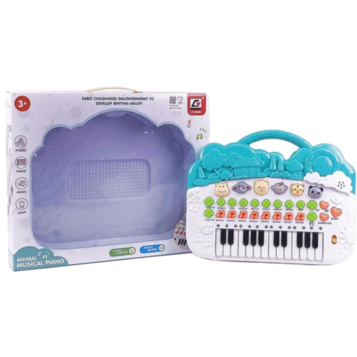 Pianul Muzical cu Animale - Învățare prin Muzică și Lumini