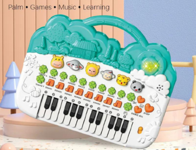 Pianul Muzical cu Animale - Învățare prin Muzică și Lumini | image