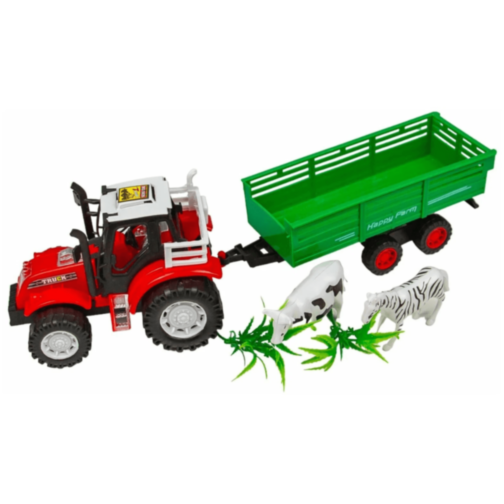 Tractor cu Remorcă pentru Animale și Copaci 