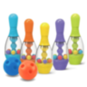 Set Bowling Colorat cu 10 Popice și 2 Bile – Jucărie Interactivă pentru Copii
