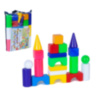 Set de Construit cu Forme Geometrice Colorate 