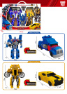 Set Bumblebee și Megatron Transformabili în Mașini