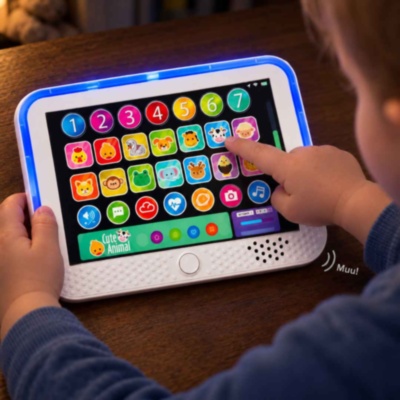 Tabletă educativă tactilă pentru copii cu sunete și lumini | image