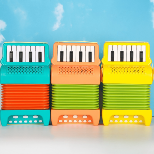 Acordeon Muzical pentru Copii cu Clape și Butoane (culoare aleatorie)
