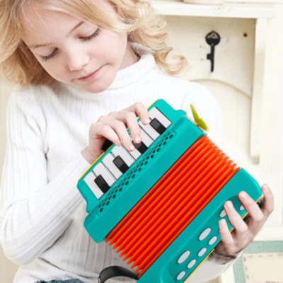 Acordeon Muzical pentru Copii cu Clape și Butoane (culoare aleatorie) | image