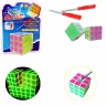 Cub Rubik Fluorescent Ajustabil cu Șurubelniță
