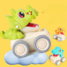Mașinuță Dinozaur cu Funcție Press & Go (culoare aleatorie)