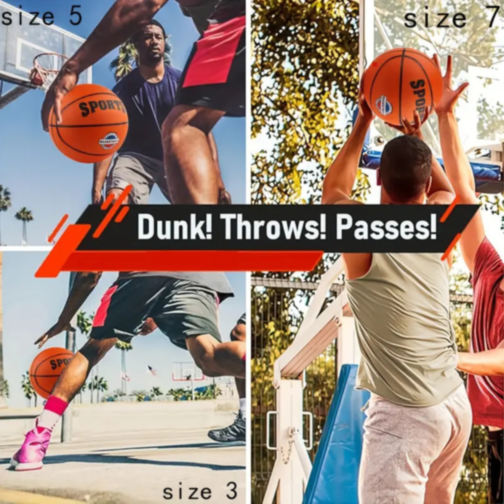 Minge Baschet Nr. 7 pentru Joc în Sală și pe Teren (culoare aleatorie)