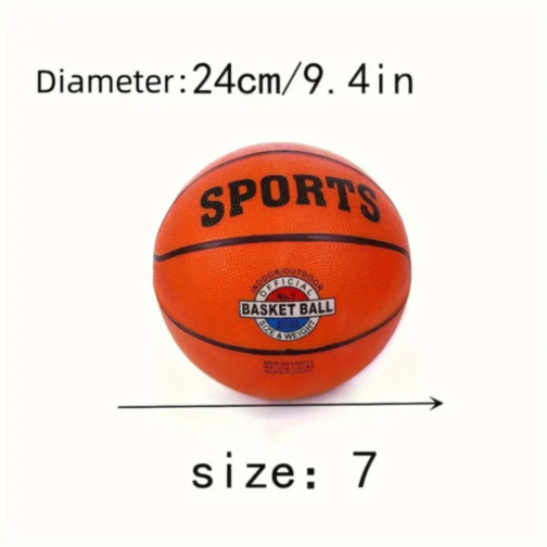 Minge Baschet Nr. 7 pentru Joc în Sală și pe Teren (culoare aleatorie)
