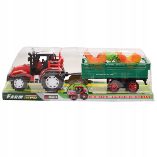 Tractor cu Remorcă și Animale pentru Copii 