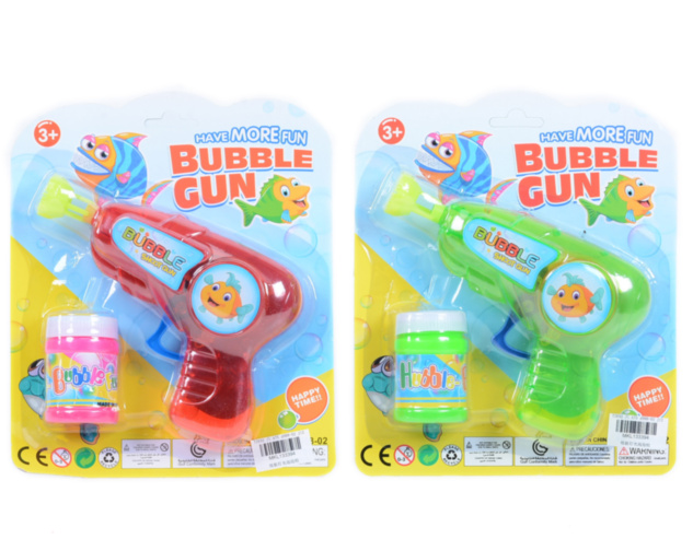 Pistol de Suflat Baloane de Săpun cu o Rezervă